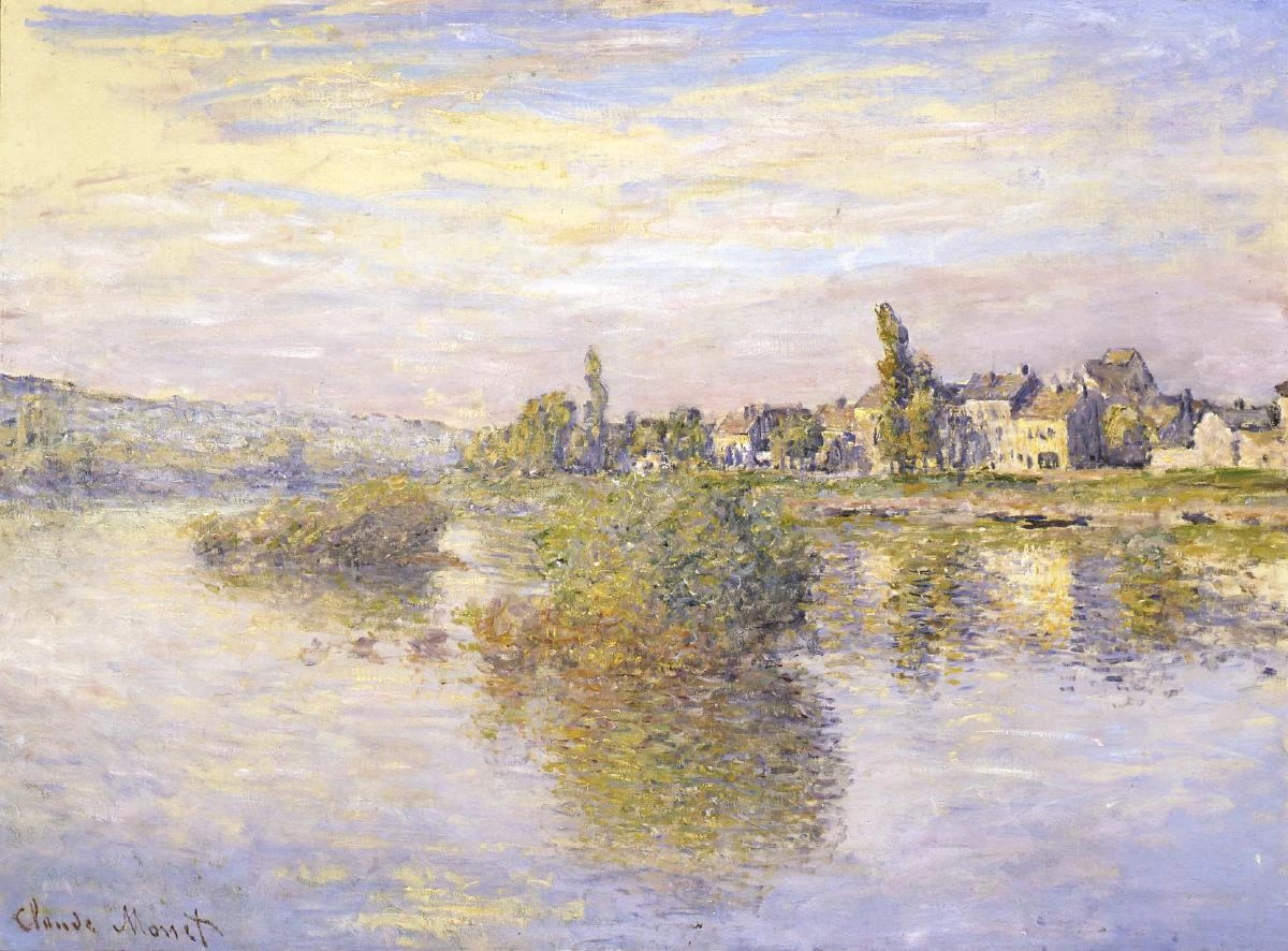 Rive della Senna a Lavacourt - Frick Art and Historical Center, Pittsburgh